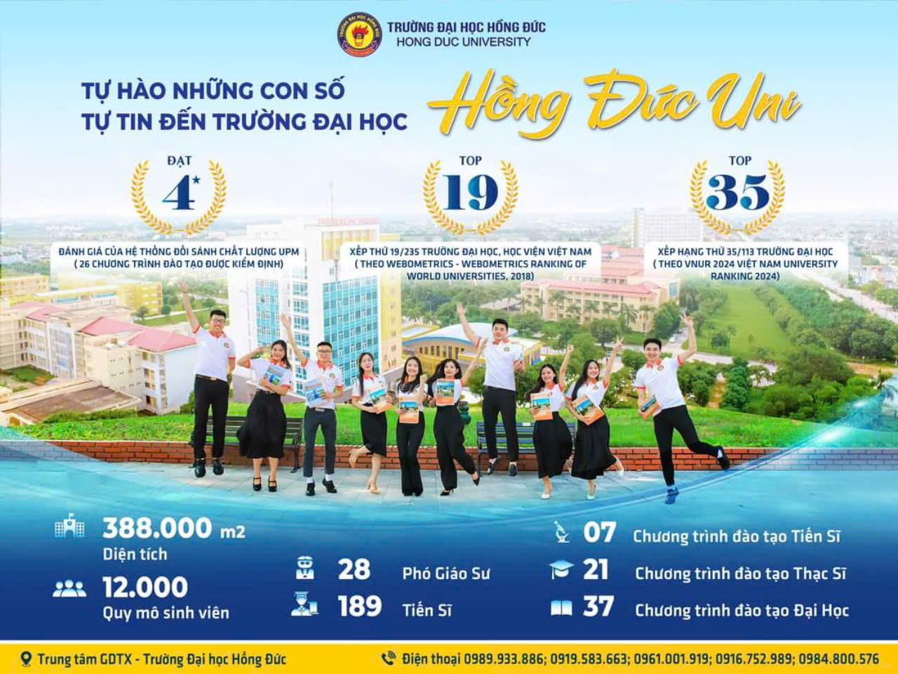 Thông báo Tuyển sinh đào tạo chính quy và Vừa học vừa làm trình độ Đại học đợt 3 năm 2024